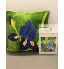 Inspired By Irises Pillow
